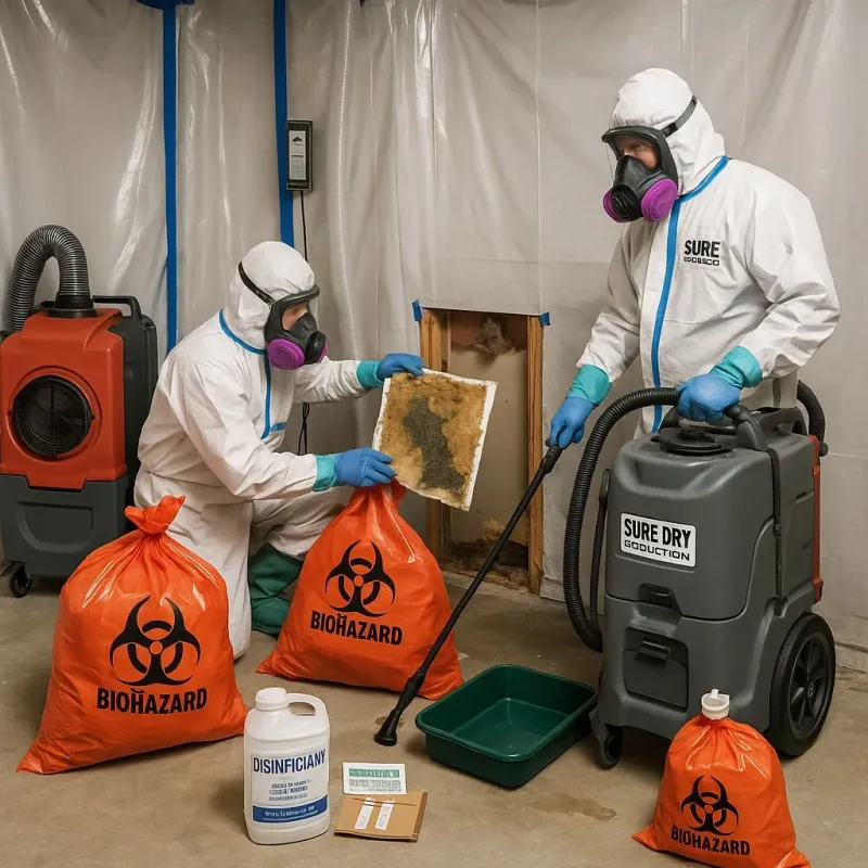Contaminated Water Handling Protocols process in Niles, OH