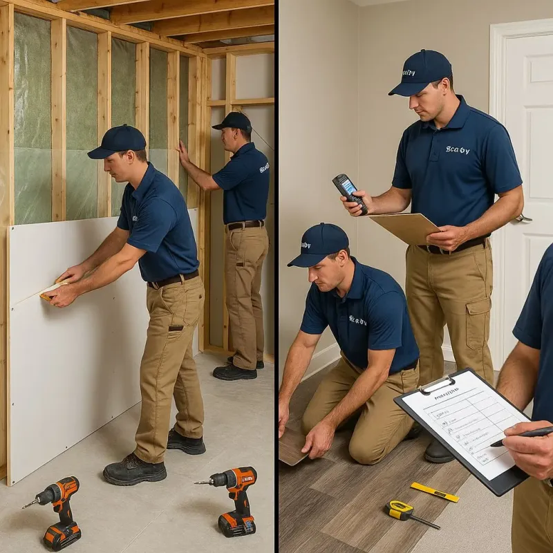 Repairs and Reconstruction process in Niles, OH